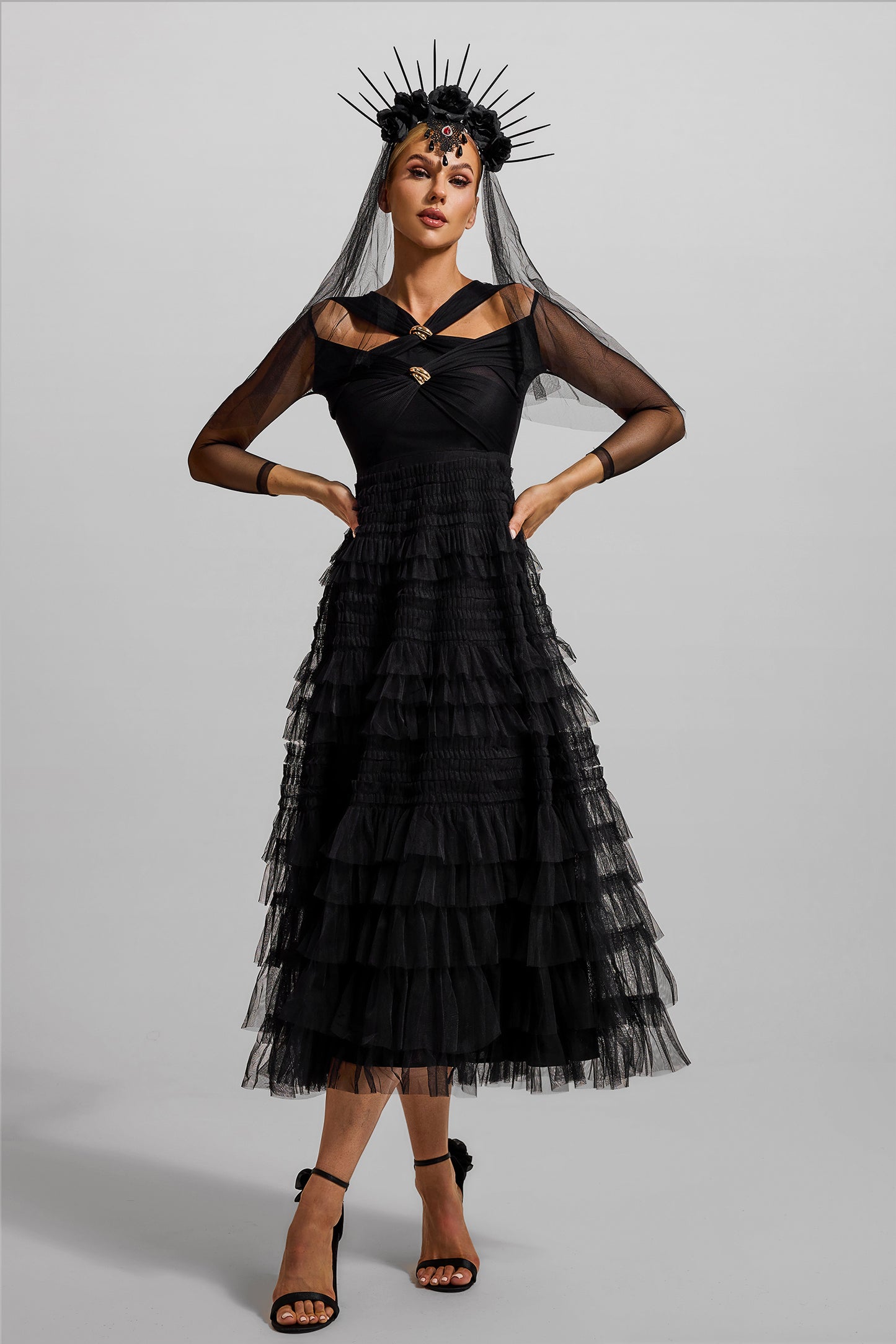 Classic Vintage Dress with a Flattering Fit
