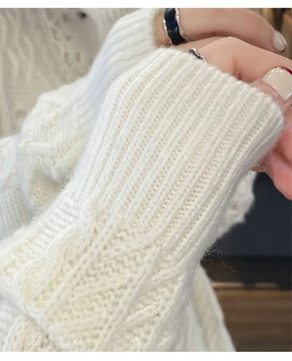 Vintage Inspired Sweater with a Contemporary Edge