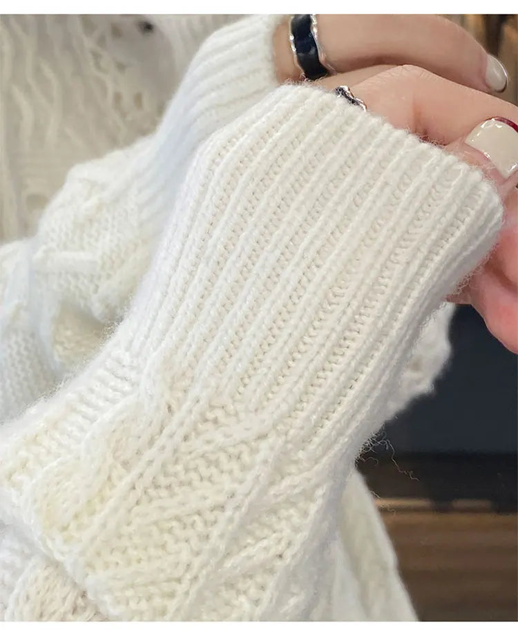 Vintage Inspired Sweater with a Contemporary Edge