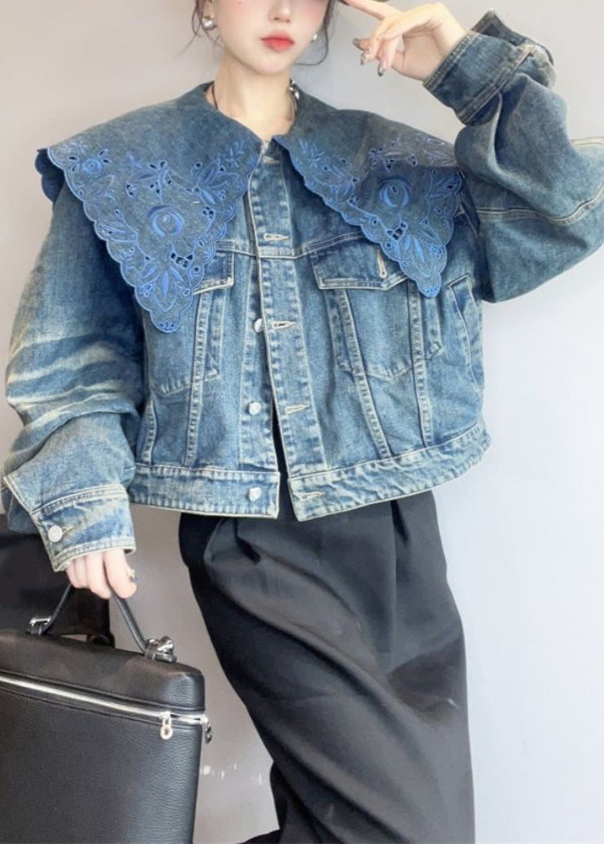 A Vintage Style Coat with Delicate Timeless Details