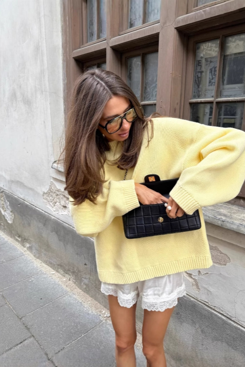 Beautifully Finished Sweater in a Timeless Design