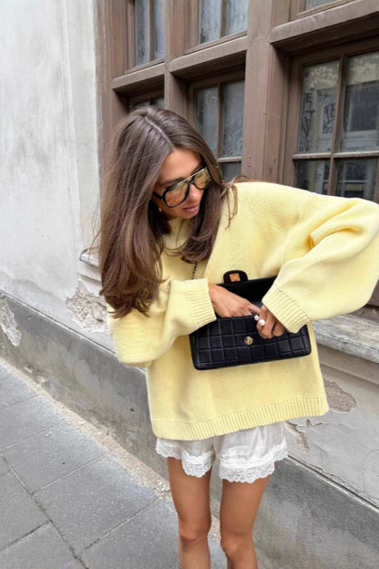 Beautifully Finished Sweater in a Timeless Design