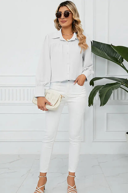 A Vintage Style Shirt with Delicate Timeless Details