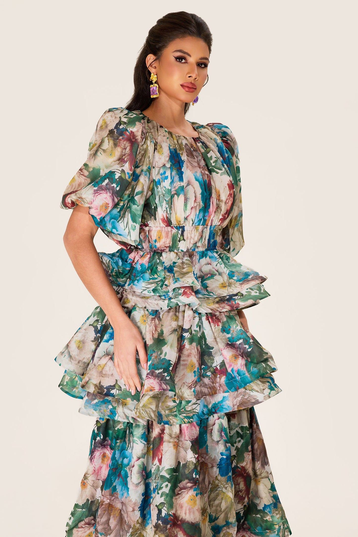 A Vintage Style Dress with Delicate Timeless Details