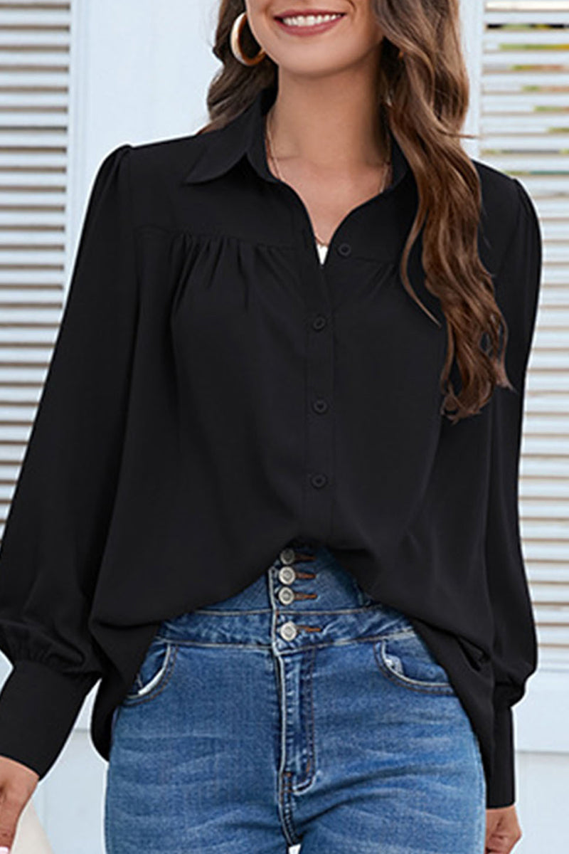 A Vintage Style Blouse with Delicate Timeless Details