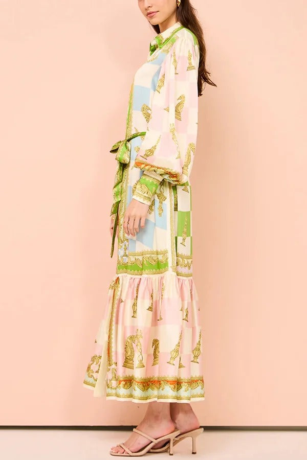 Classic Vintage Dress with a Flattering Fit