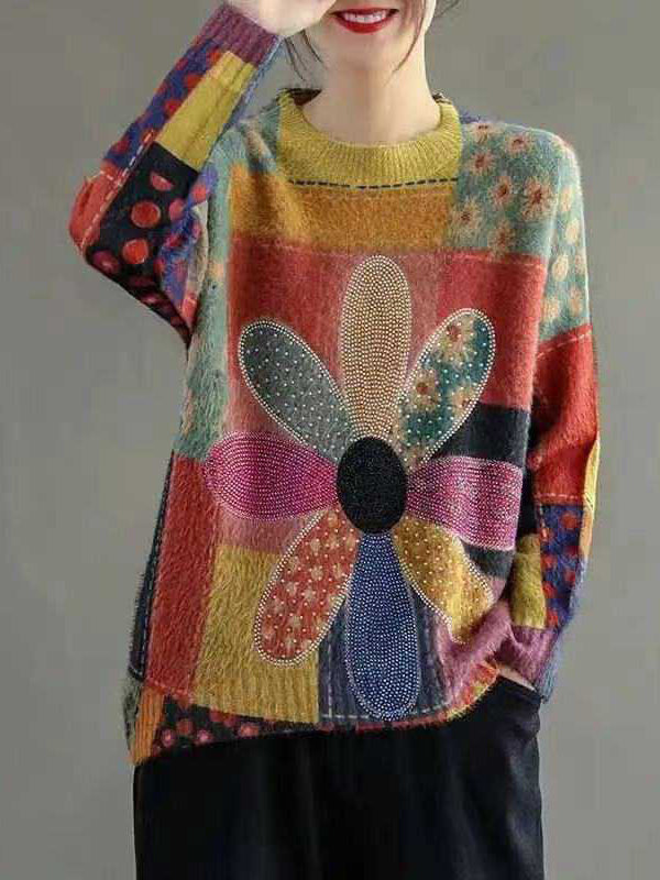 Vintage Inspired Sweater with a Contemporary Edge