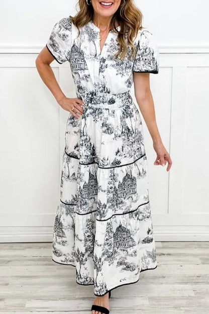 Well Tailored Dress with a Graceful Silhouette