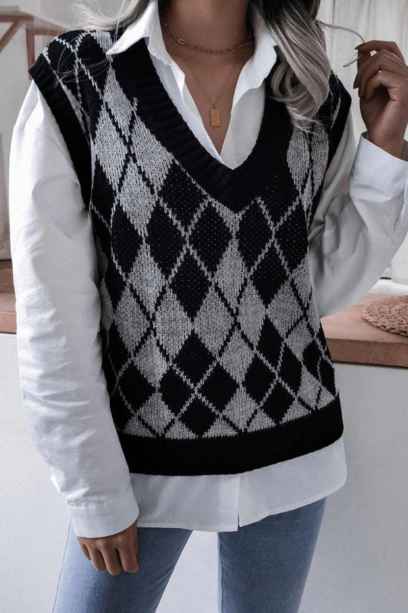 Vintage Inspired Sweater with a Contemporary Edge