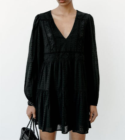 A Vintage Style Dress with Delicate Timeless Details
