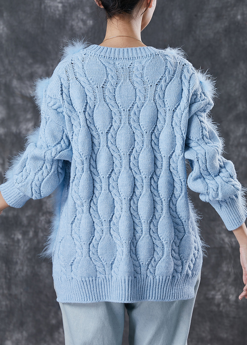 Classic Vintage Sweater with a Flattering Fit