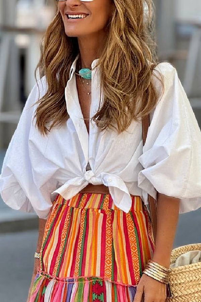Well Tailored Shirt with a Graceful Silhouette