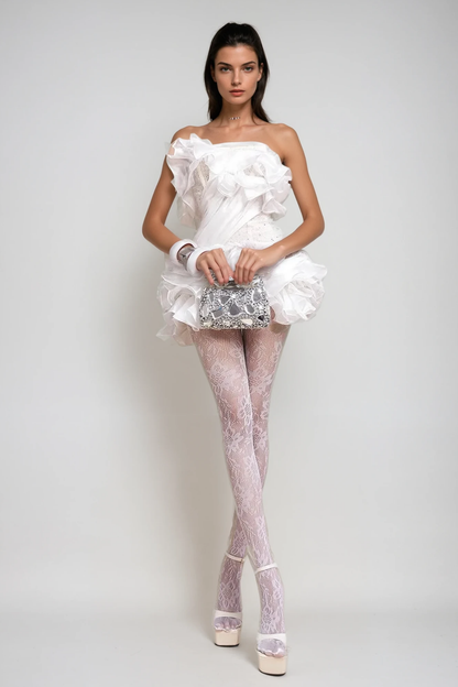A Vintage Style Dress with Delicate Timeless Details