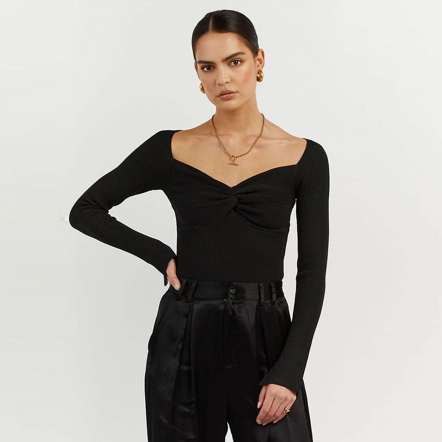 Polished Sweater with an Effortless Classic Look