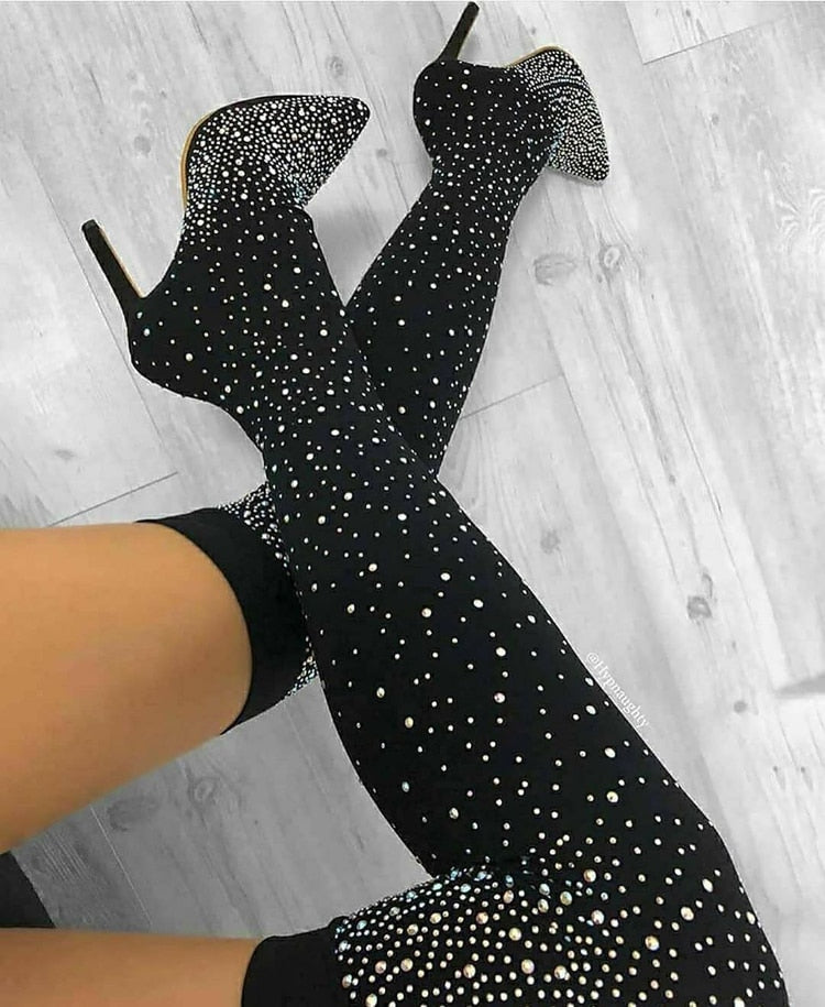 A Vintage Style Heels with Delicate Timeless Details