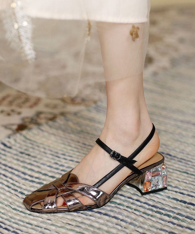 Classic Vintage Sandals with a Flattering Fit