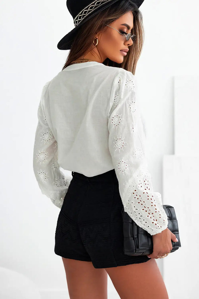 Beautifully Finished Blouse in a Timeless Design