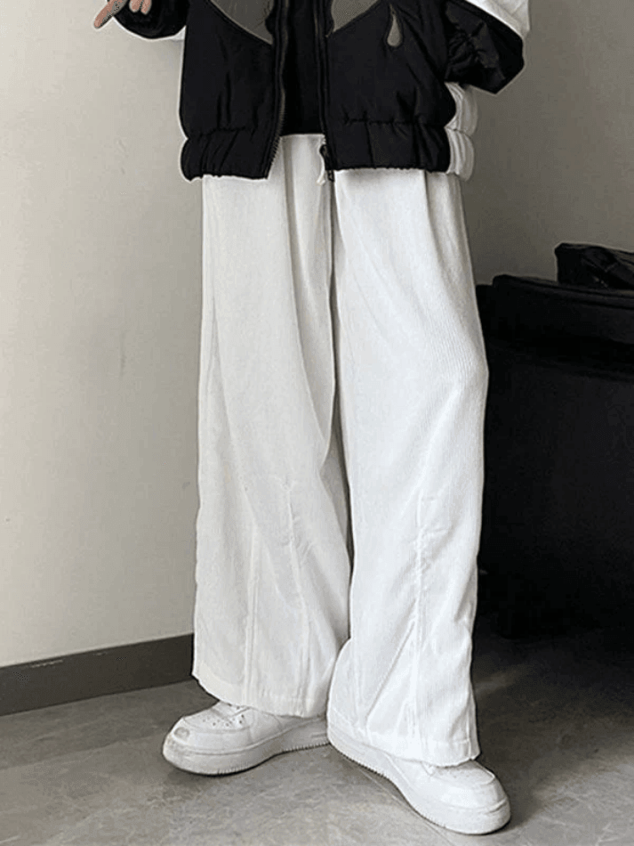 A Vintage Style Pants with Delicate Timeless Details