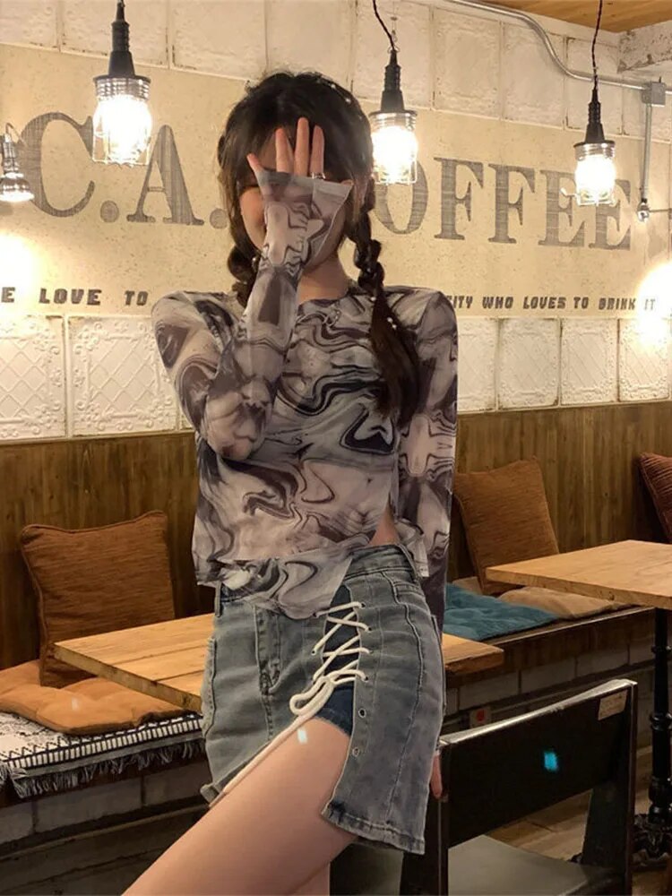 A Vintage Style T-Shirt with Delicate Timeless Details