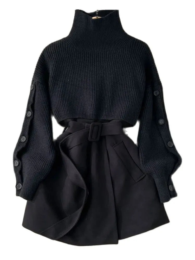 A Vintage Style Sweater with Delicate Timeless Details