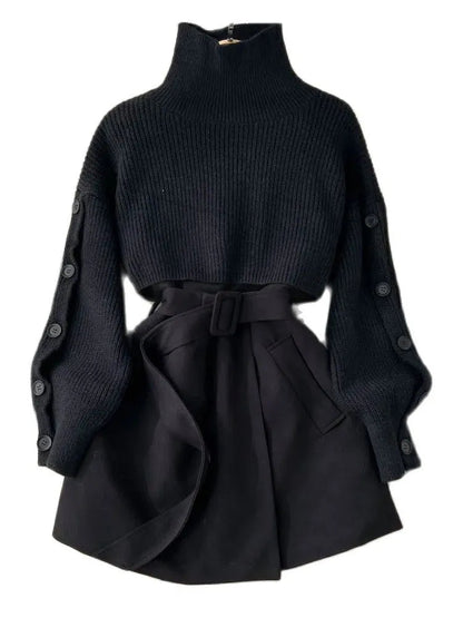A Vintage Style Sweater with Delicate Timeless Details