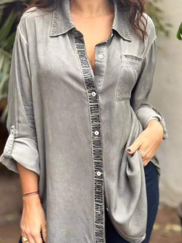 Well Tailored Shirt with a Graceful Silhouette