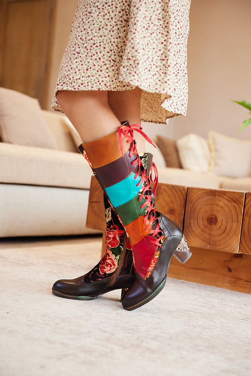 Vintage Inspired Boots with a Contemporary Edge