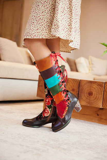 Vintage Inspired Boots with a Contemporary Edge