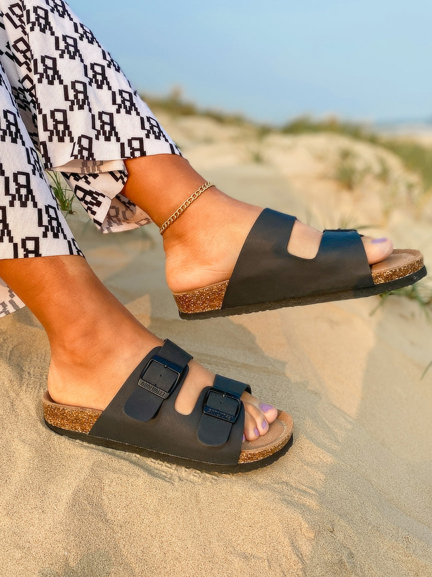 Classic Vintage Sandals with a Flattering Fit