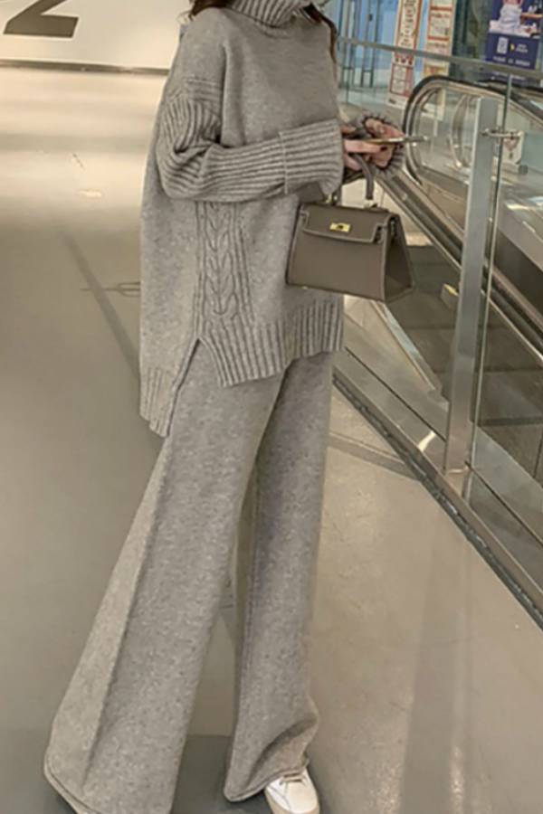 A Vintage Style Sweater with Delicate Timeless Details