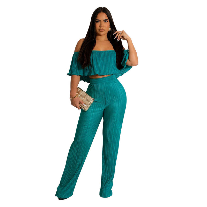 A Vintage Style Pants with Delicate Timeless Details