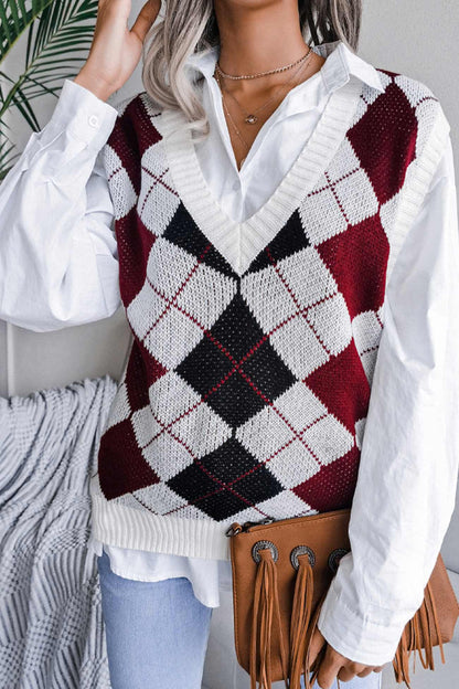 Vintage Inspired Sweater with a Contemporary Edge
