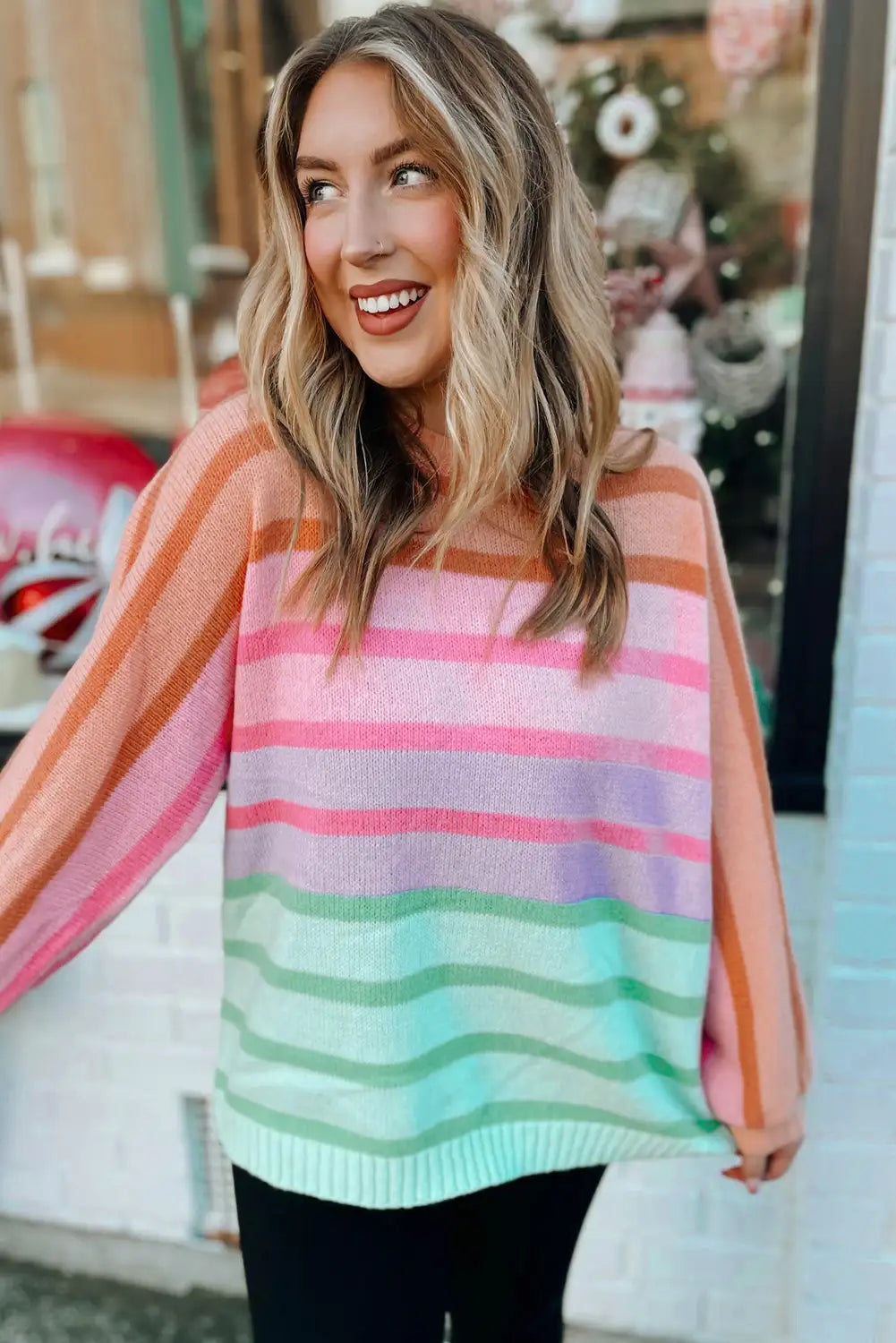 A Vintage Style Sweater with Delicate Timeless Details