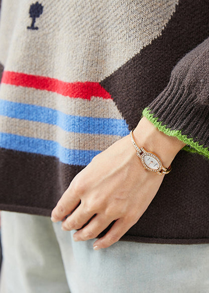 Vintage Inspired Sweater with a Contemporary Edge