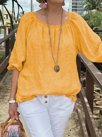A Vintage Style Top with Delicate Timeless Details