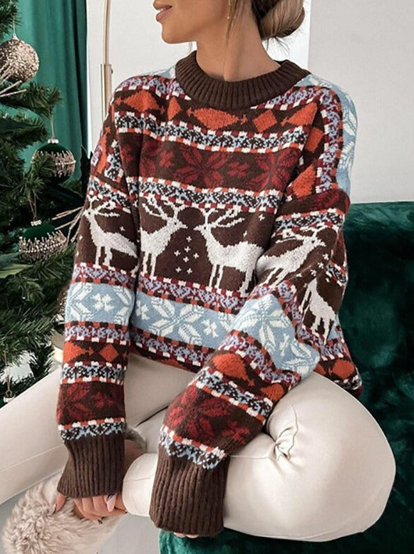 A Vintage Style Sweater with Delicate Timeless Details