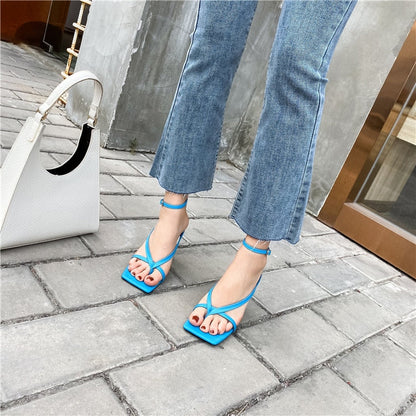A Vintage Style Sandals with Delicate Timeless Details