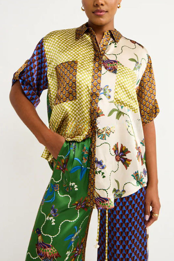 Classic Vintage Blouse with a Flattering Fit