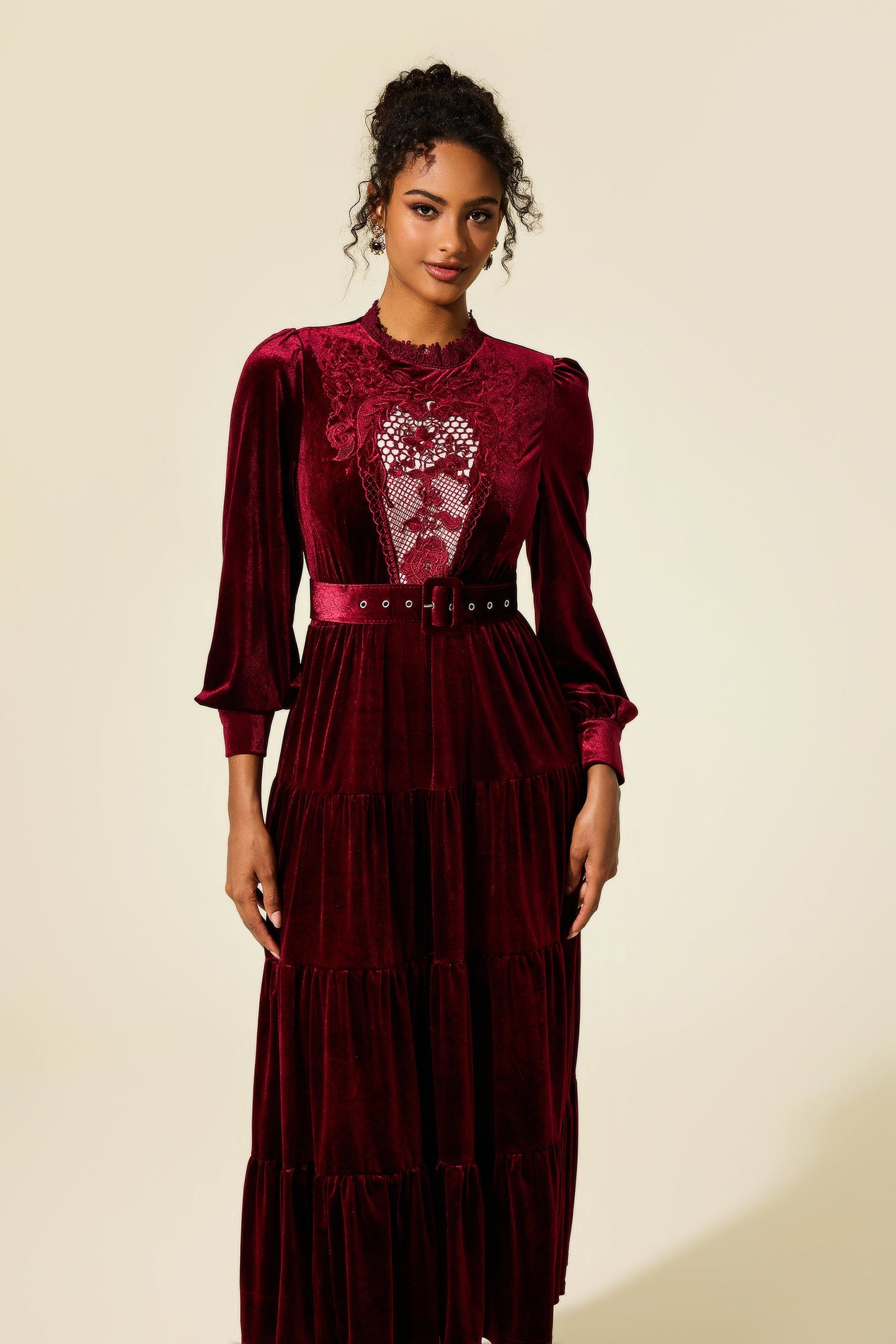 A Vintage Style Dress with Delicate Timeless Details