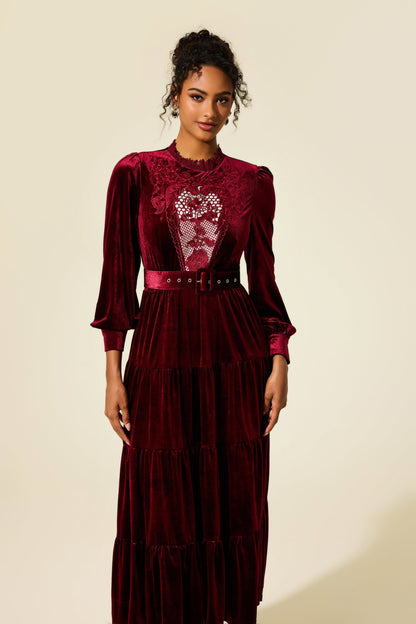 A Vintage Style Dress with Delicate Timeless Details