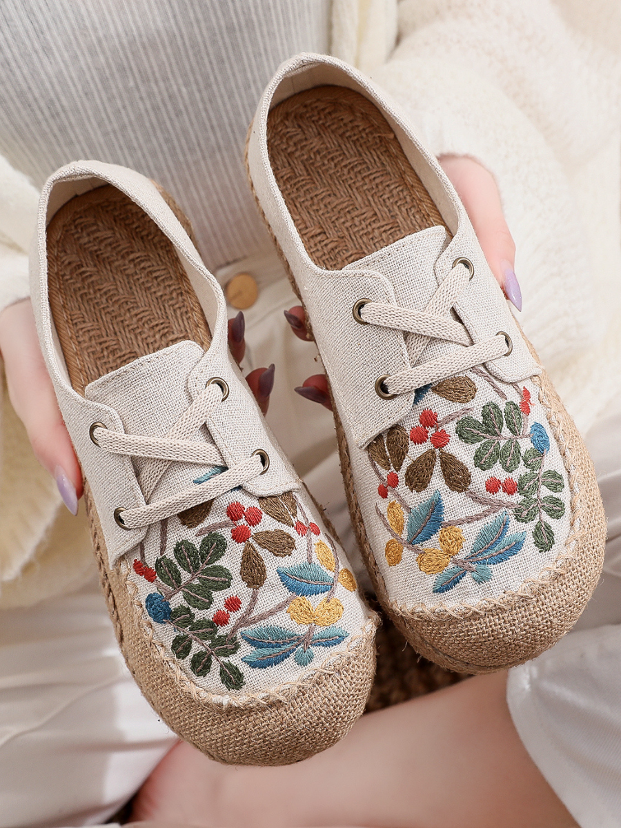A Vintage Style Shoes with Delicate Timeless Details