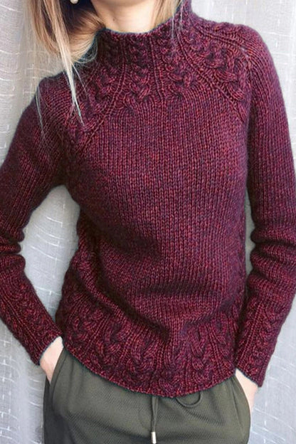 Classic Vintage Sweater with a Flattering Fit