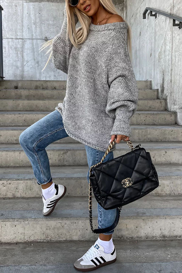 A Vintage Style Sweater with Delicate Timeless Details