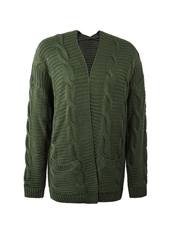 Well Tailored Cardigan with a Graceful Silhouette