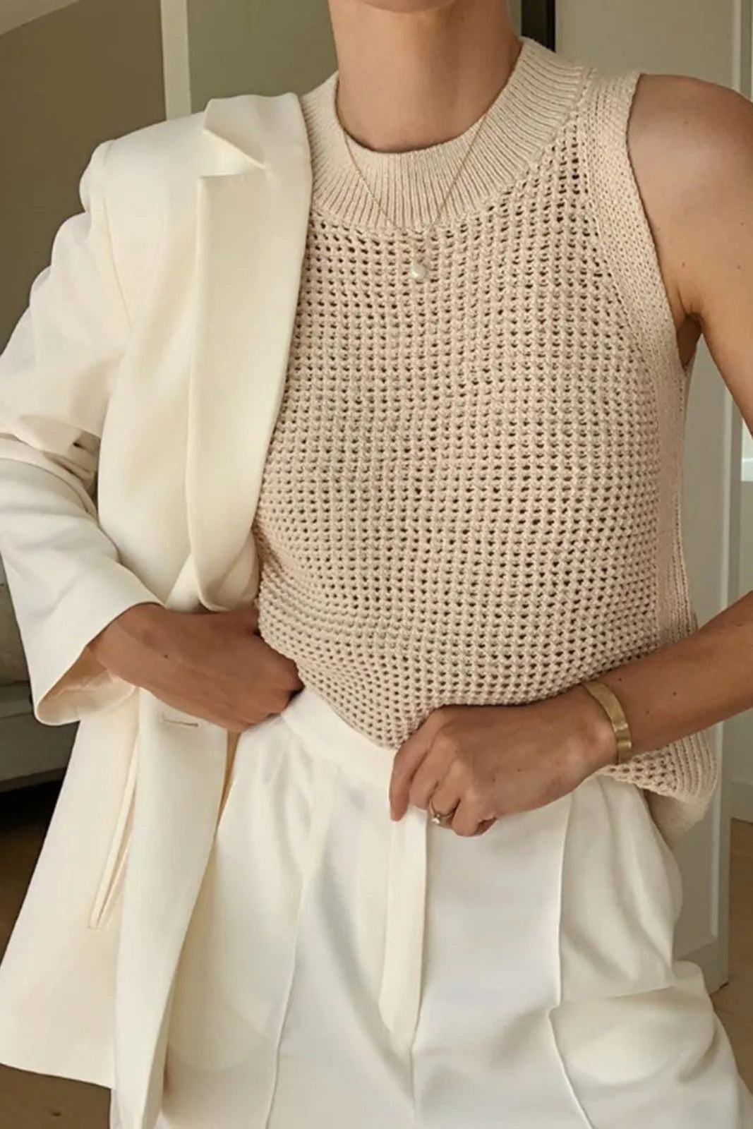 A Vintage Style Top with Delicate Timeless Details