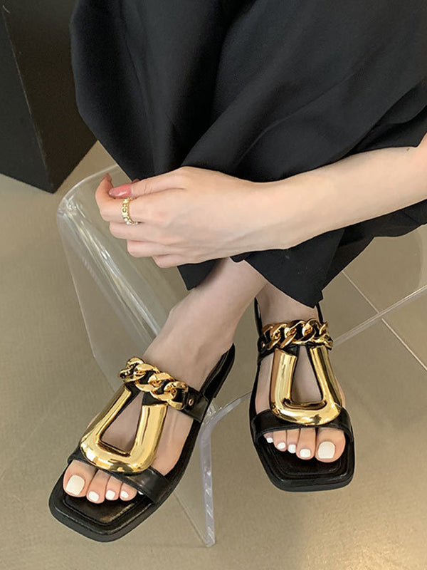 Sophisticated Sandals with a Clean Classic Look
