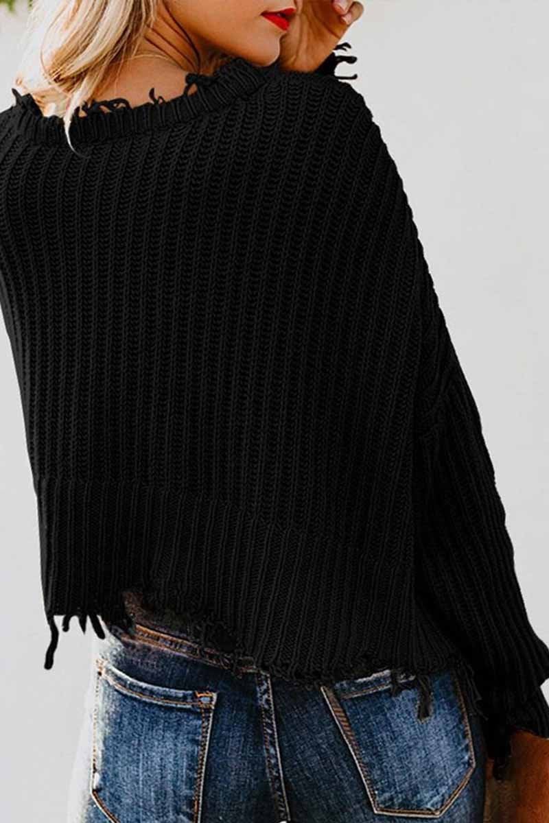 Vintage Inspired Sweater with a Contemporary Edge