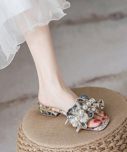 Vintage Inspired Sandals with a Contemporary Edge