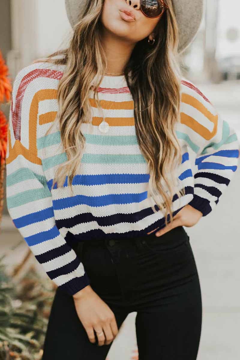 Vintage Inspired Sweater with a Contemporary Edge