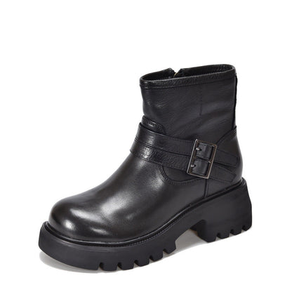 A Vintage Style Boots with Delicate Timeless Details